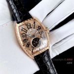 New Replica FM-Franck Muller Rose Gold Tourbillon Watch 40mm